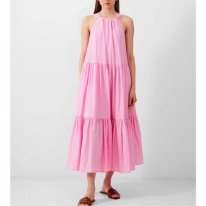 French Connection Aleska Textured Midi Dress